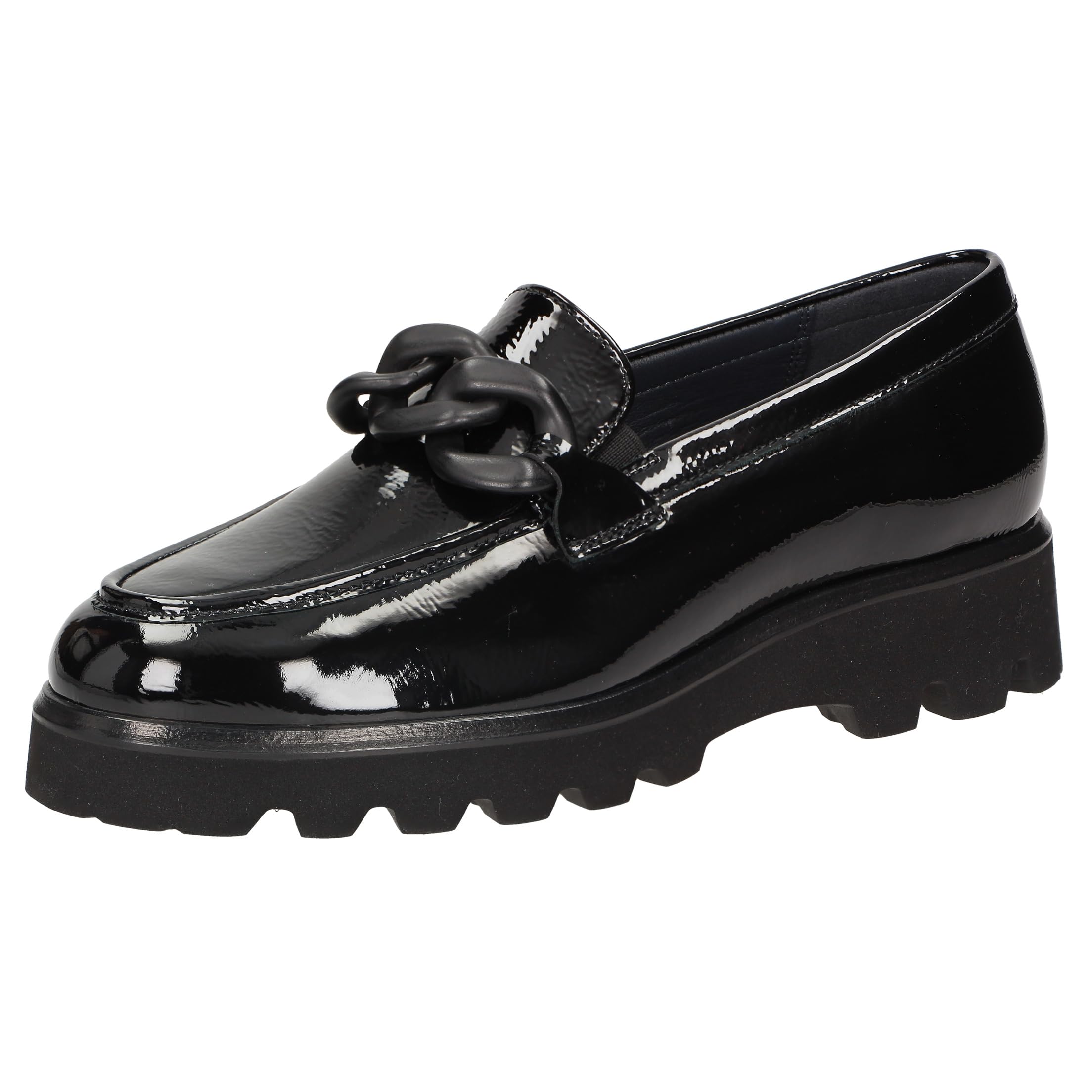 Sioux Women's Meredira Moccasin, Black, 7.5 UK X-Wide
