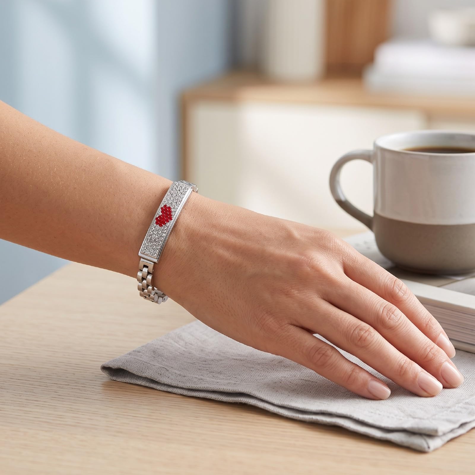 Pulsera Inteligente, Monitor de Actividad, 50 M Impermeable, 160 KB ROM, 64 KB RAM, for Uso Diario y Deporte