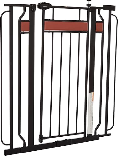 Miniatura 9 de Regalo Home Accents - Puerta de bebé súper ancha de 35 pulgadas, incluye extensión de 4 pulgadas, 8 pulgadas y 12 pulgadas, 4 paquetes de soportes a