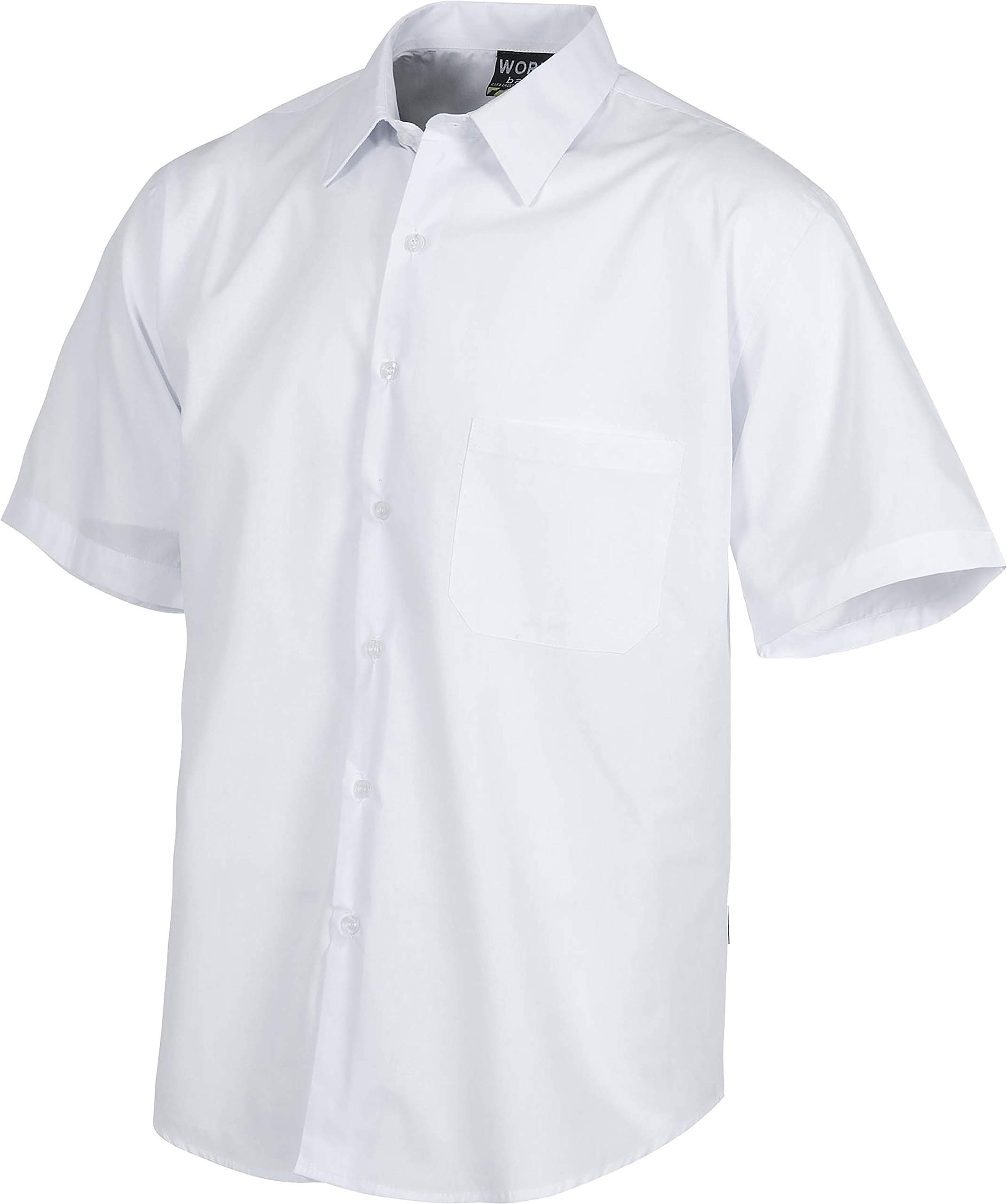 Work Team Camisa de Manga Corta con un Bolso de Pecho. Hombre