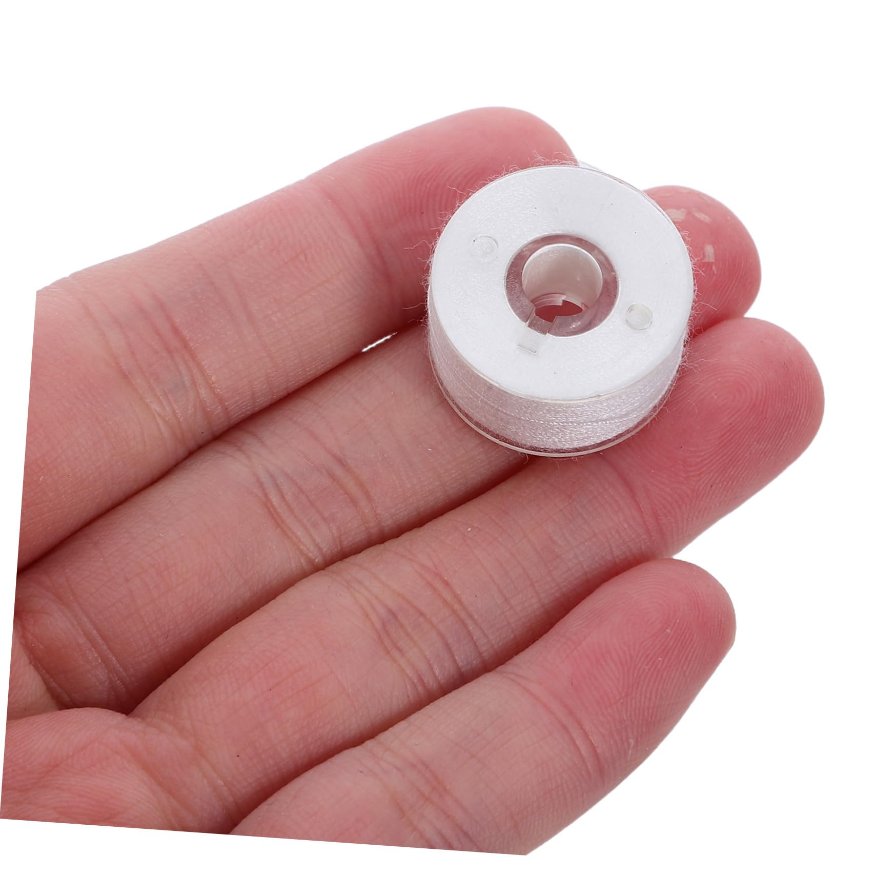 Bobinas de Hilo de Bordar de Poliéster Prebobinadas 144 Uds | Abs, 60s/2, Recambio Rápido para Máquina de Coser, Uso en Tareas de Bordado y Prendas