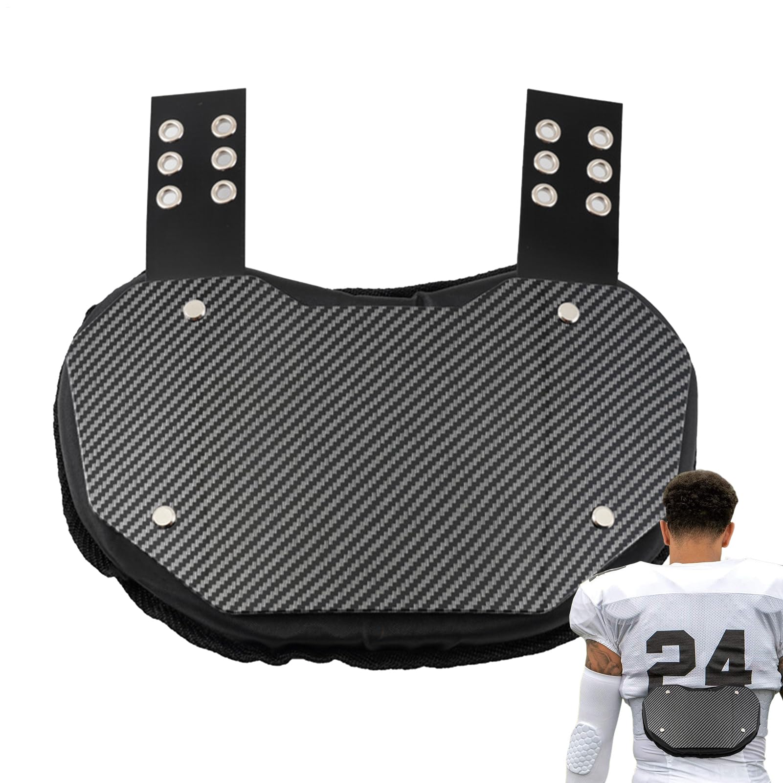 Back Plate Football - Fußball Rückenplatte, Fußball Rückenbrett zurücker Beschützer | Fußball -Backboard Erwachsener Jugend Fußballausrüstung Zubehör unterer Schutz