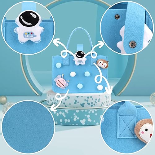 Miniatura 9 de Bolsas plegables de regalo de cumpleaños para mujeres y niños, bolsa de regalo grande con asas, regalos de cumpleaños infantiles, bolsas de regalo