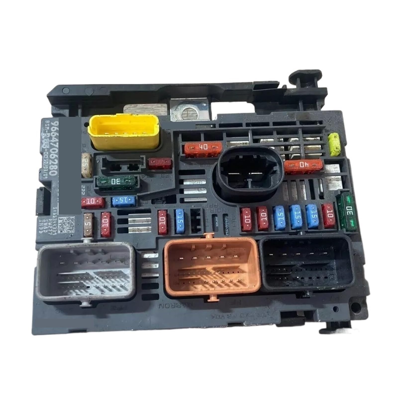 Boîte à fusibles moteur 9664706280 résout les pannes de démarrage bloc BSM réréfencé 9807028880