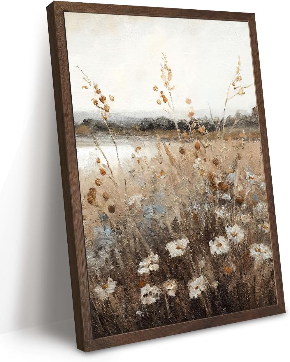 Dytila William Morris Wall Art Set of 2 - Vintage Flower Botanical Pictures Wall Decor Bird Aesthetic Paintings, Canvas Prints for Bedroom Living Room, Hallway, Home Office Decor 16x24 in Framed