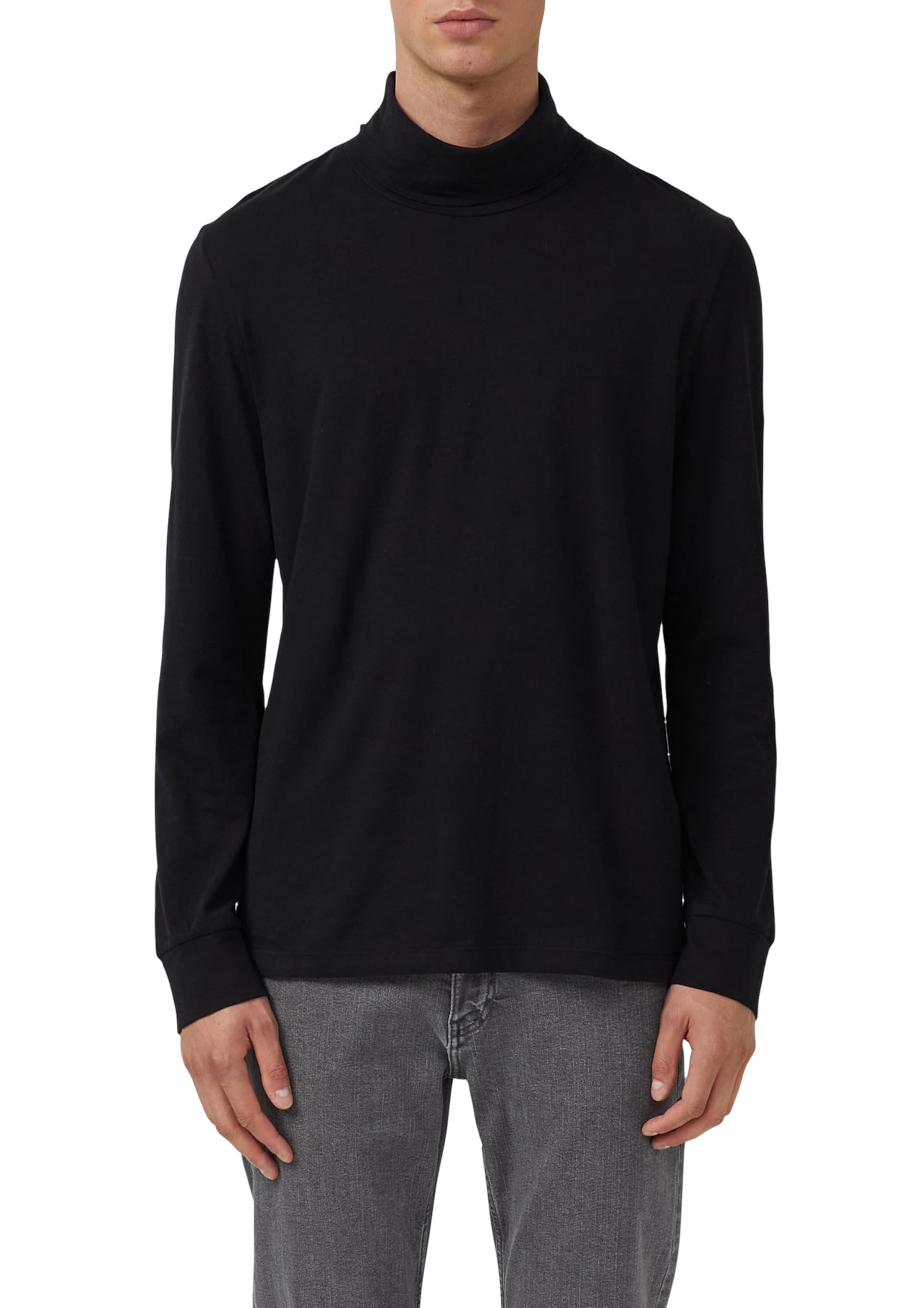 s.Oliver Weicher Longsleeve mit Rollkragen und Ärmelbündchen