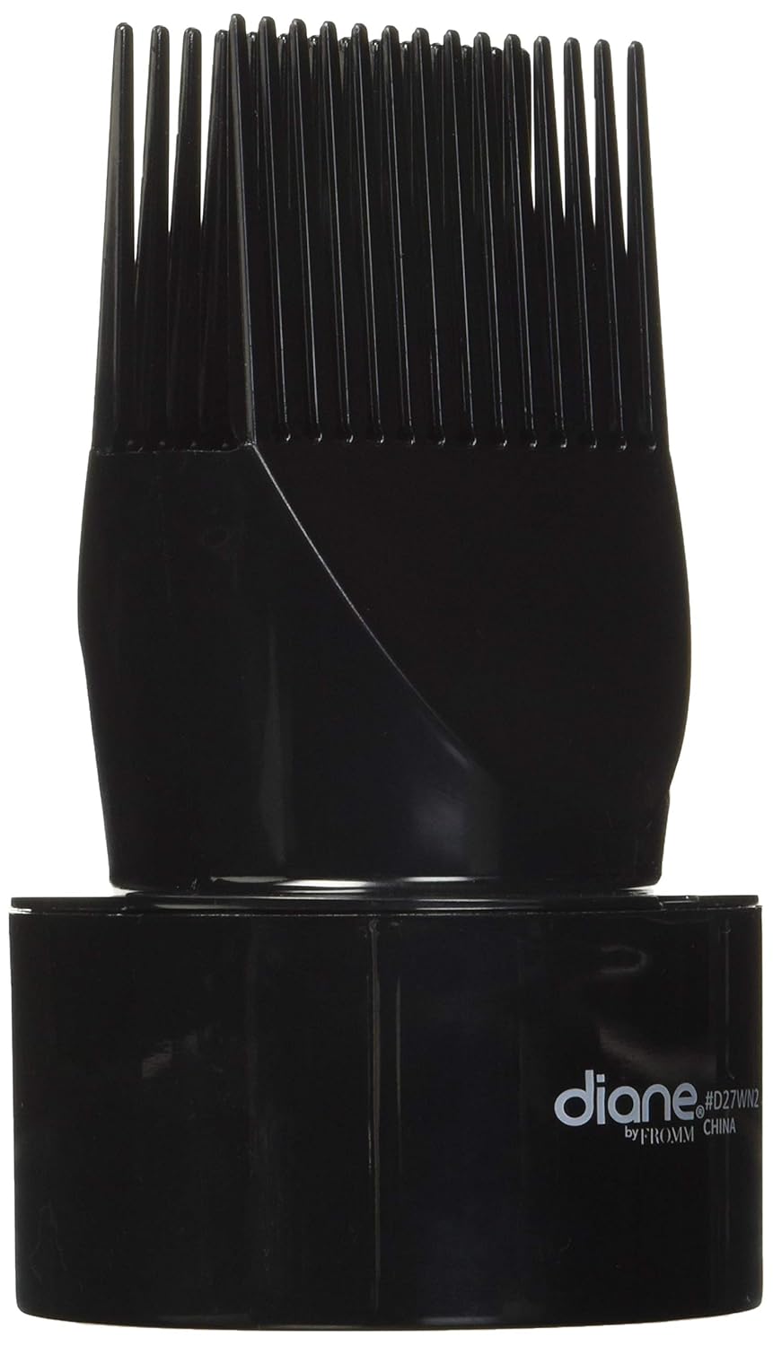 Diane Universal Dryer Pick Attachment – Blow Dryer Comb Attachment, Fits Most Dryers with 2” Barrels – Black – D27WN2: Beauty