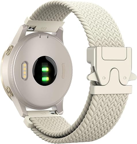 Astorgos Correa de Nylon Trenzado Compatible con Garmin vivoactive 6/5/3, Foreru