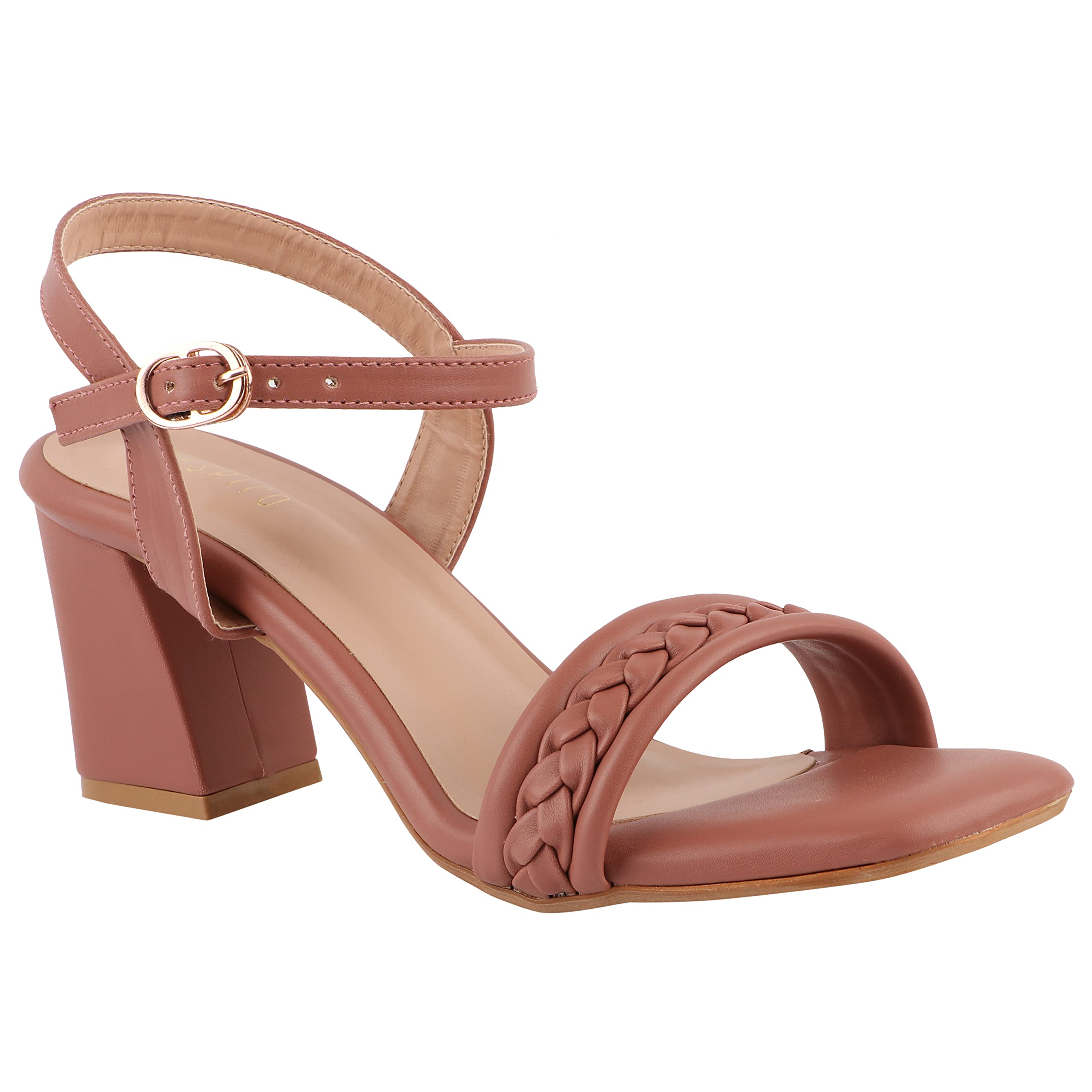 Respiro Pink Womens Block Heels Heeled Sandal-4 Kids UK (RES-MU-W-06) (B0BB33Q639) Amazon Price History, Amazon Price Tracker