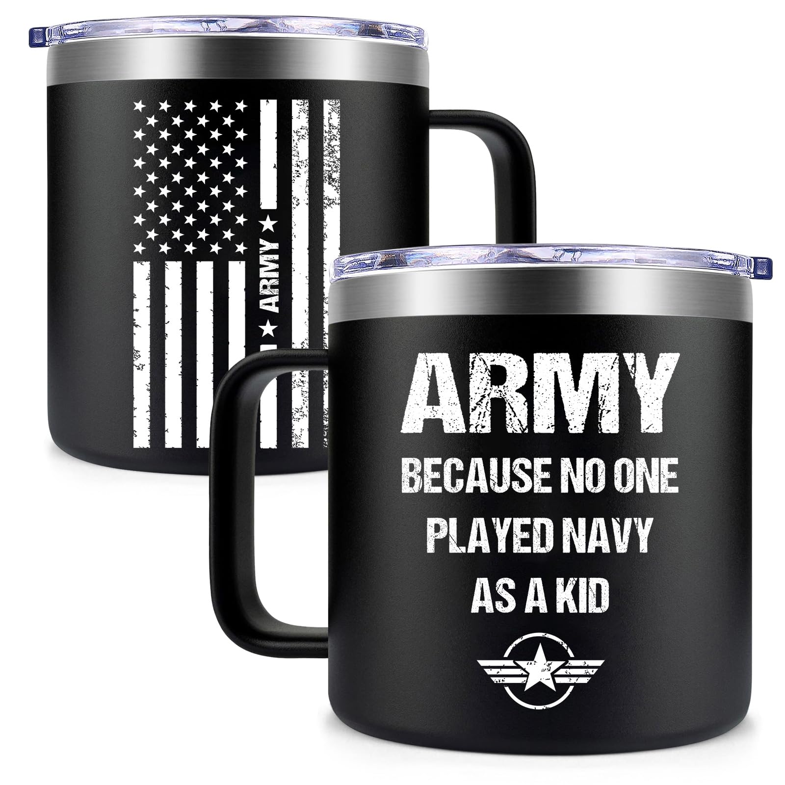Fufendio Veteran Gifts, Army Gifts for Men, Coffee Mug 14oz