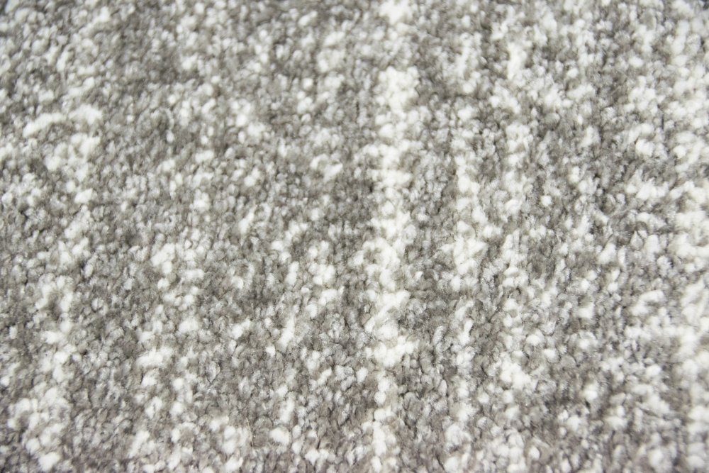 Tapis de salon design et contemporain Tapis court Uni Gris Größe 160x230 cm