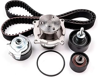 SCITOO TS26294A ITM294A TBK294A TCK294A AW4115 Engine Timing Belt Kit Fits for 01-04 for Ford Escape 99-03 for Ford Escort 00-04 for Ford Focus 01-04 for Mazda Tribute 99-02 for Mercury Cougar