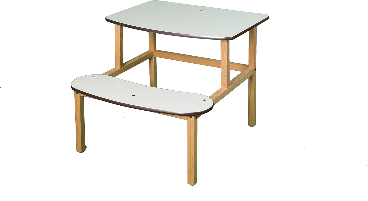Wild Zoo Student Desk for 1 or 2 Kids White Home & Kitchen