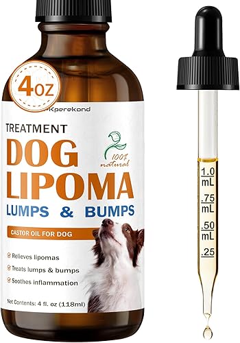 Tratamiento de lipoma para perros, 4 onzas, remedio para los lipomas, suaviza los bultos grasos y las protuberancias, reduce la hinchazón