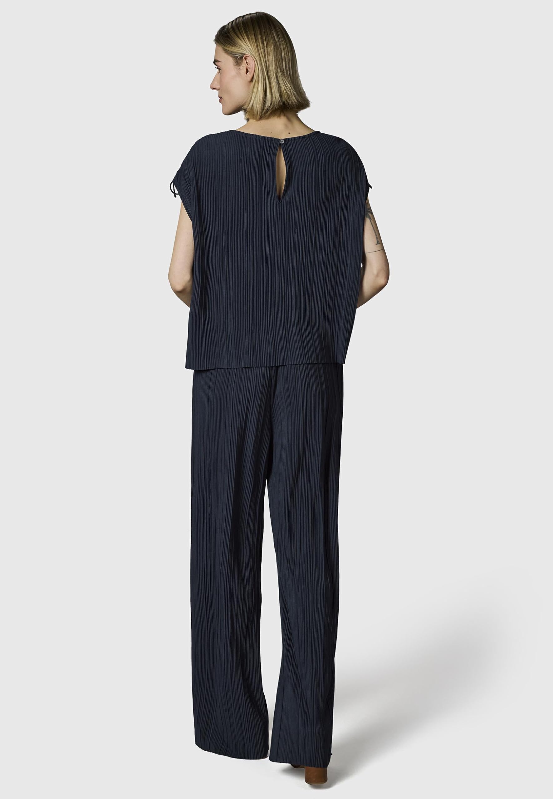 Ragwear YOUMODO damski dwuczęściowy zestaw składający się z plisowanej topu i (ekstra) długich spodni, zestaw YOUMODO XS-XXL