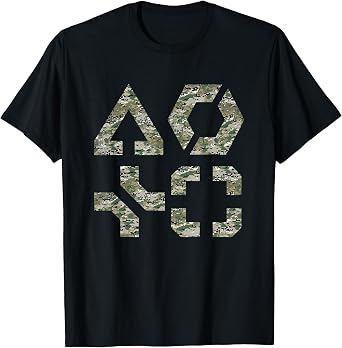 Battlefield Class OCP Army Camouflage Symbol Game Design BF6 T-Shirt