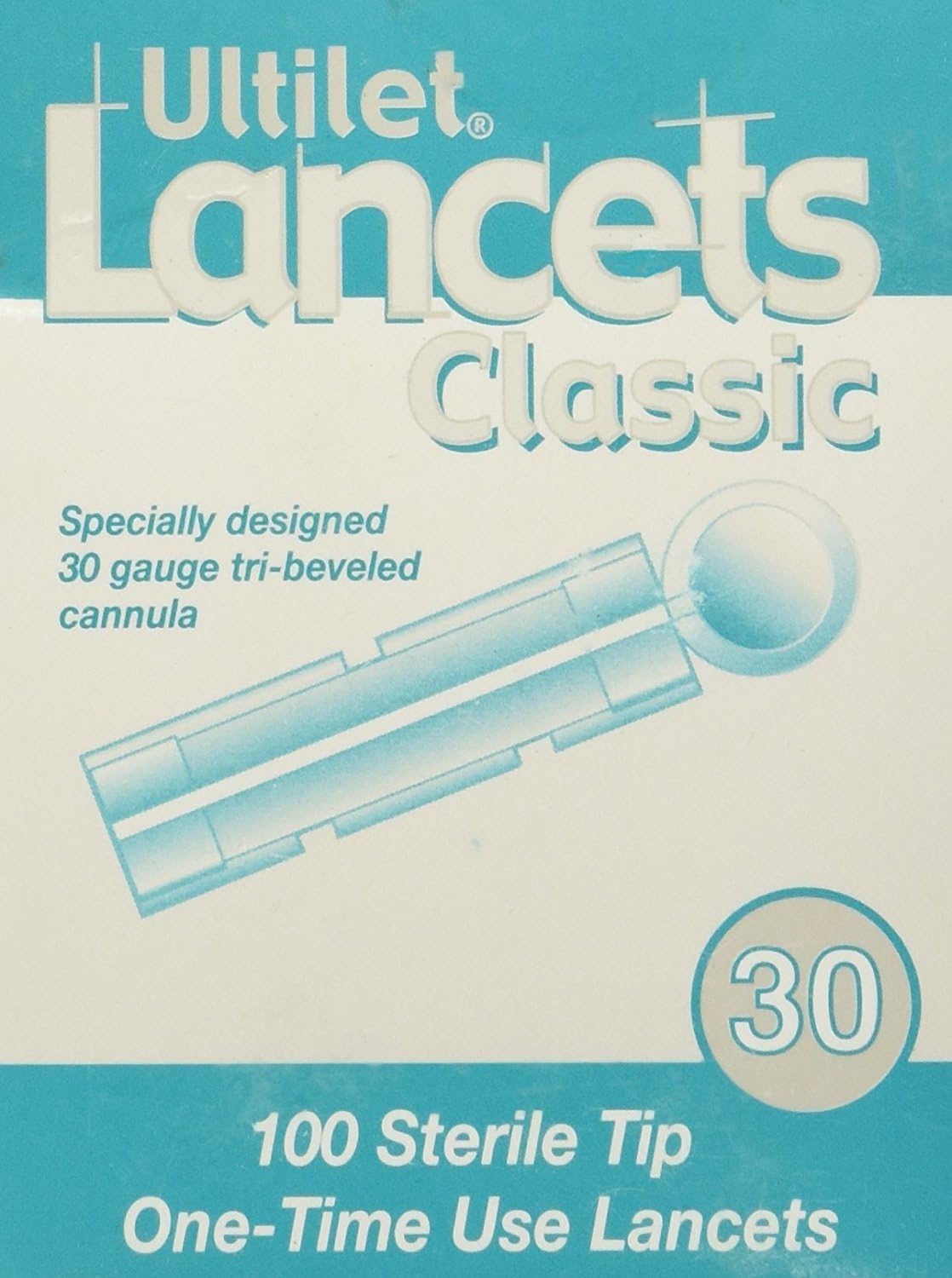Classic Lancets 30 Gauge - Box of 100