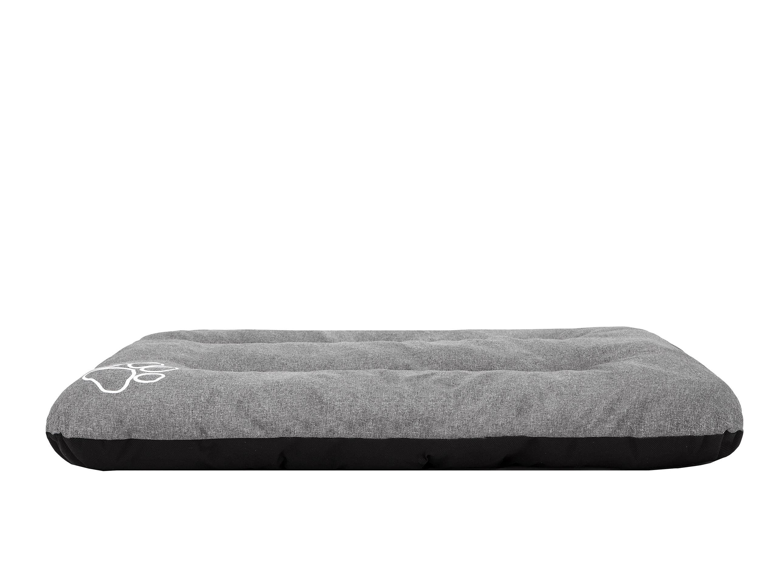 PillowPrim Colchón para perros, sofá para perros, cojín para perros, colchón para perros, cama para mascotas, cama suave, cojín R2-100 x 70 cm, color gris