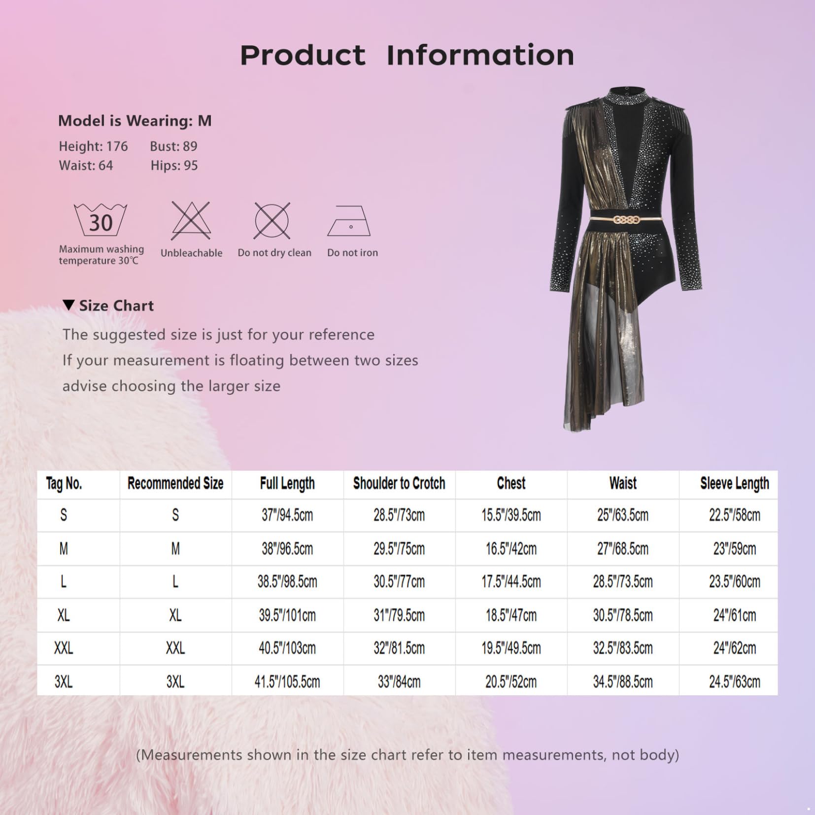 Abito Da Ballo Donna Lirico Contemporaneo Body Danza Classica Ginnastica Ritmica Balletto Leotards Con Strass Body Da Pattinaggio Artistico Dancewear