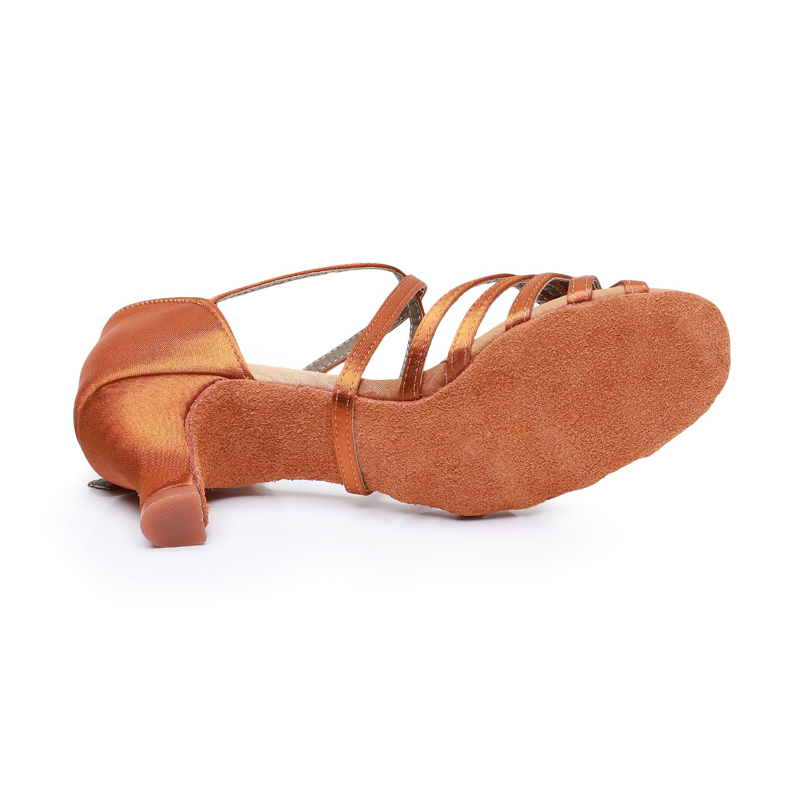 Rosefinch Scarpe da Ballo Latino da Donna, Scarpe da Ballo Professionali per Salsa, Tango, cha-cha, Sala da Ballo 5/7cm Tacco,34-41EU