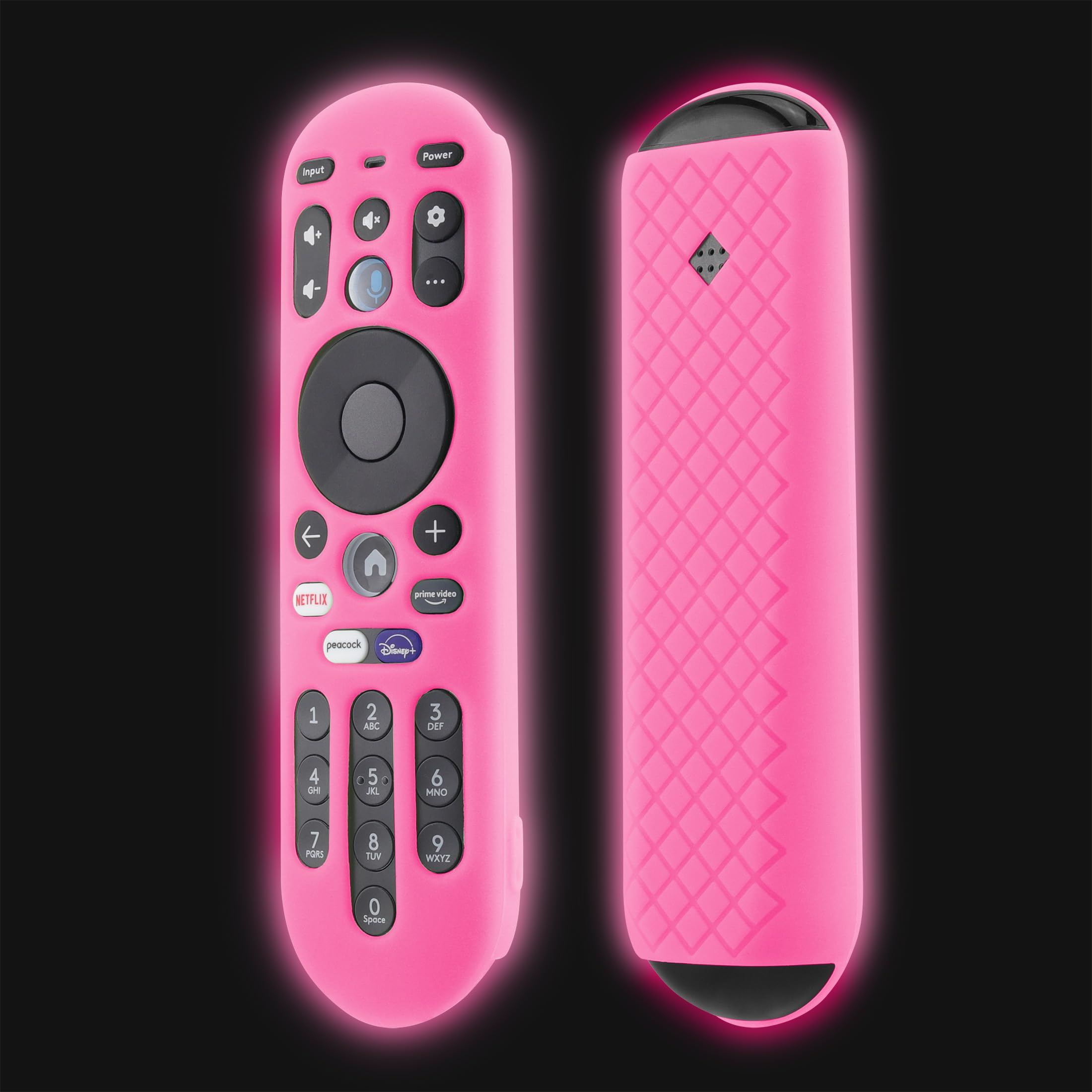 LEFXMOPHY Hot Pink Cover for Xumo TV Remote, Silicone Case for Pioneer Xfinity Spectrum Element 764f0000100 Remote Control Protector