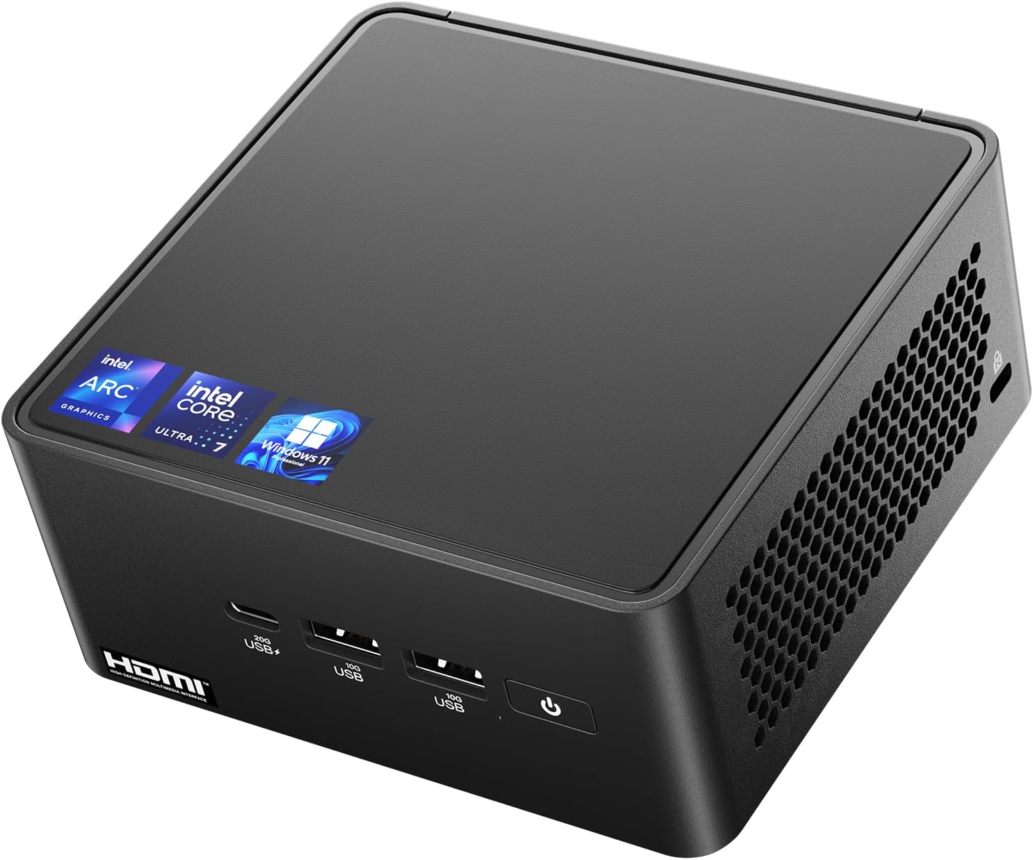 ASUS NUC 14 Pro, Intel NUC 14 Pro NUC14RVH AI Mini PC, 32GB RAM, 1TB SSD | Core Ultra 7 155H CPU,16 Cores, Intel Arc GPU, Win 11 Pro, AI Mini Computer 8K/4K Quad Display/WiFi 6E/BT 5.3/Thunderbolt 4
