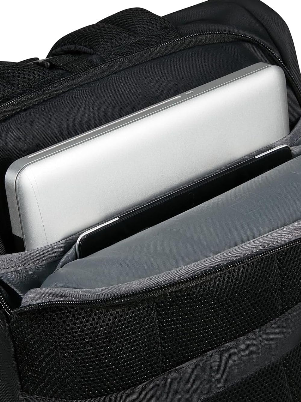 American Tourister Urban Groove UG25 - Plecak na Laptopa 15.6" (42.5 cm) - Plecak Business & Szkolny z Uchwytem na Butelke, Ergonomiczny, Lekki, Smart Sleeve - 20.5L - Black