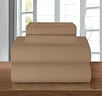 Vista 32 de Elegant Comfort - Juego de sábanas de microfibra de 1500 hilos de calidad hotelera prémium de 4 piezas - Resistente a arrugas, sábana bajera