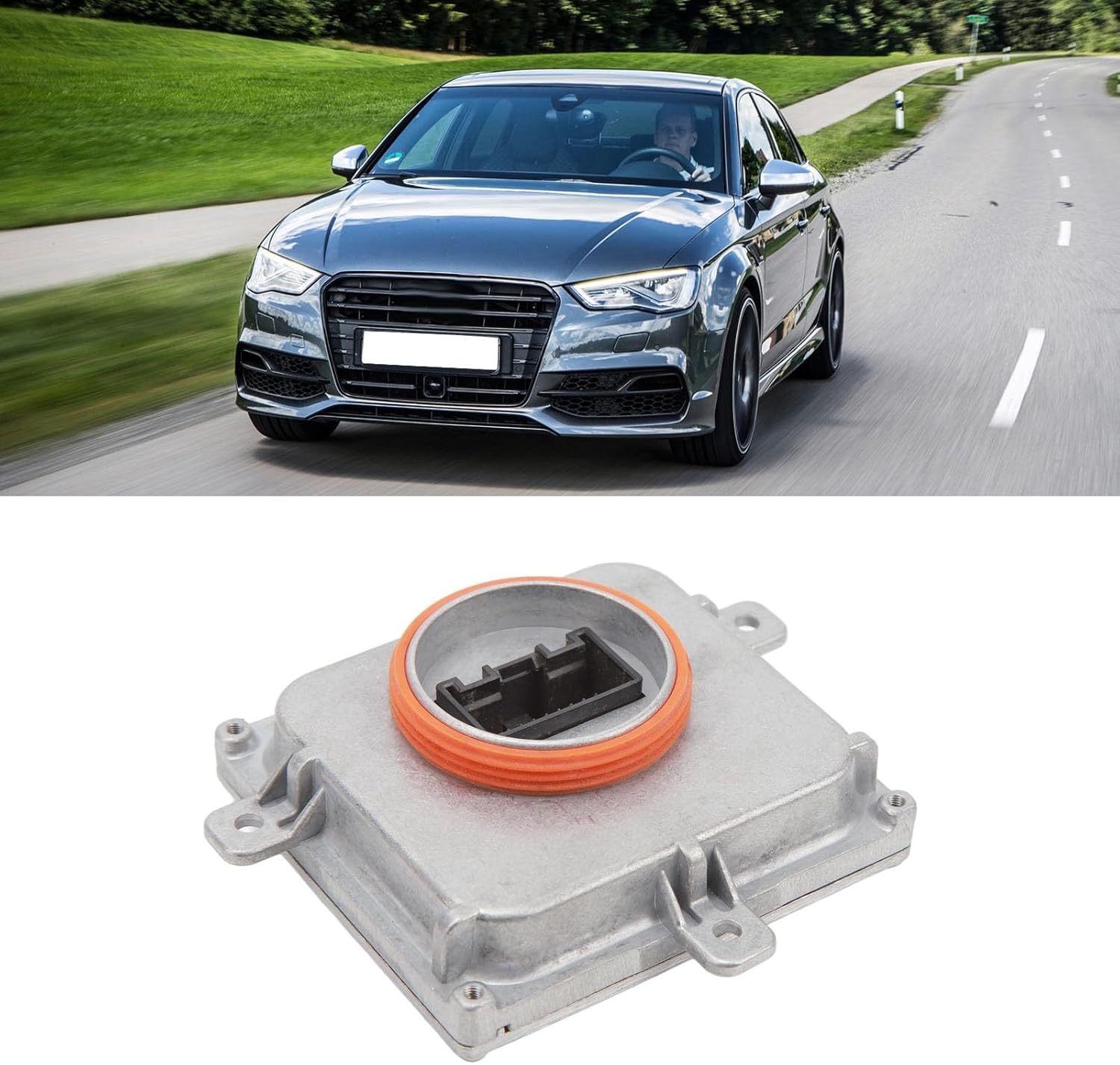 LED DRL Control Module Headlight Control Unit for RS3 S6 4G0907397R Control Module