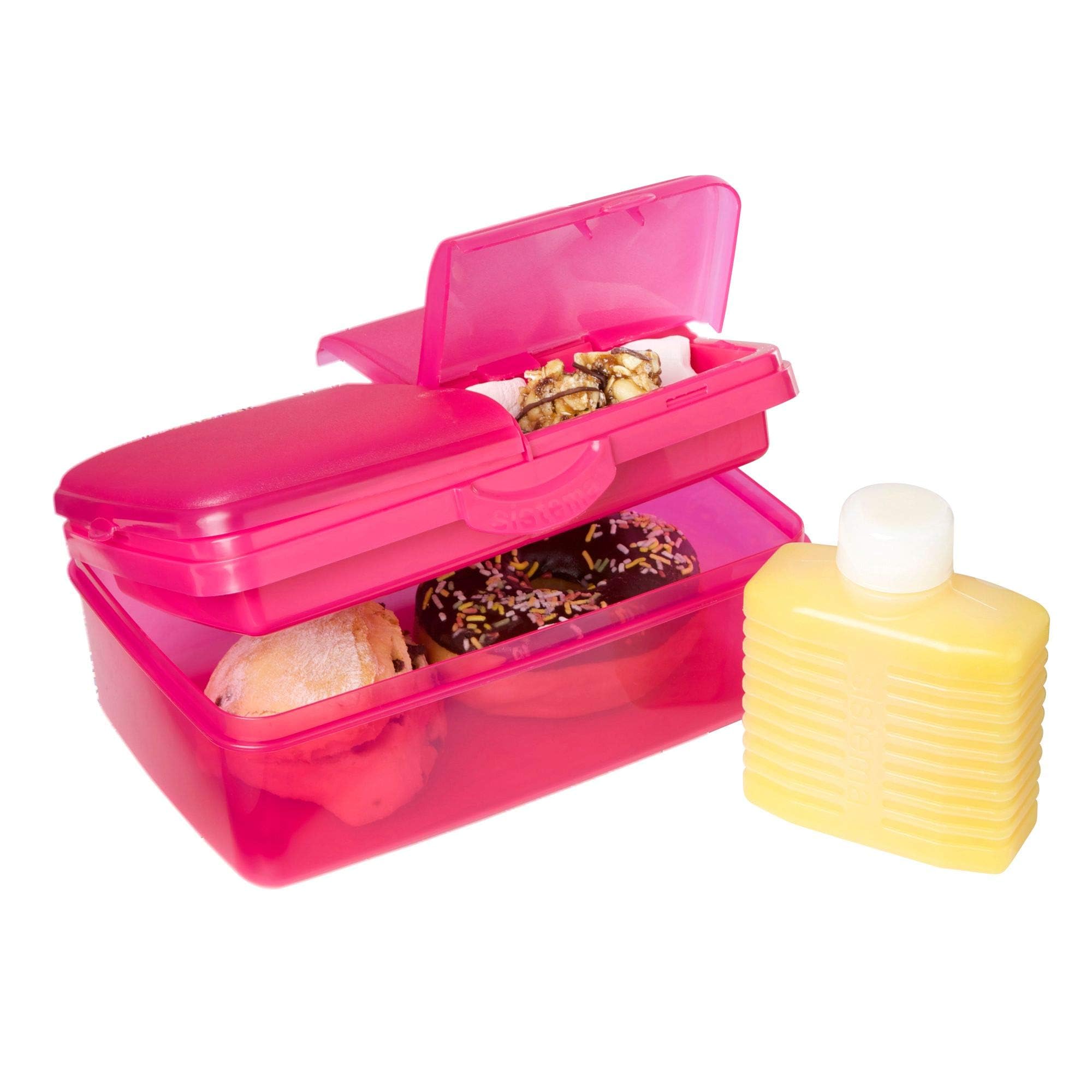 Amazon | Sistema Lunch Collection Slimline Quaddie Lunch Box Food