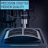 Vista 5 de SAUCER Lentes de repuesto prémium para gafas de sol Oakley Holbrook OO9102 High Defense - Shield Black Polarized