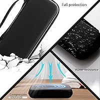 Vista 3 de FANPL Carrying Case for Nintendo Switch Lite, Portable Travel Accessories Bundle with Blue Switch Lite Storage Case, Clear Protective Skin Shell