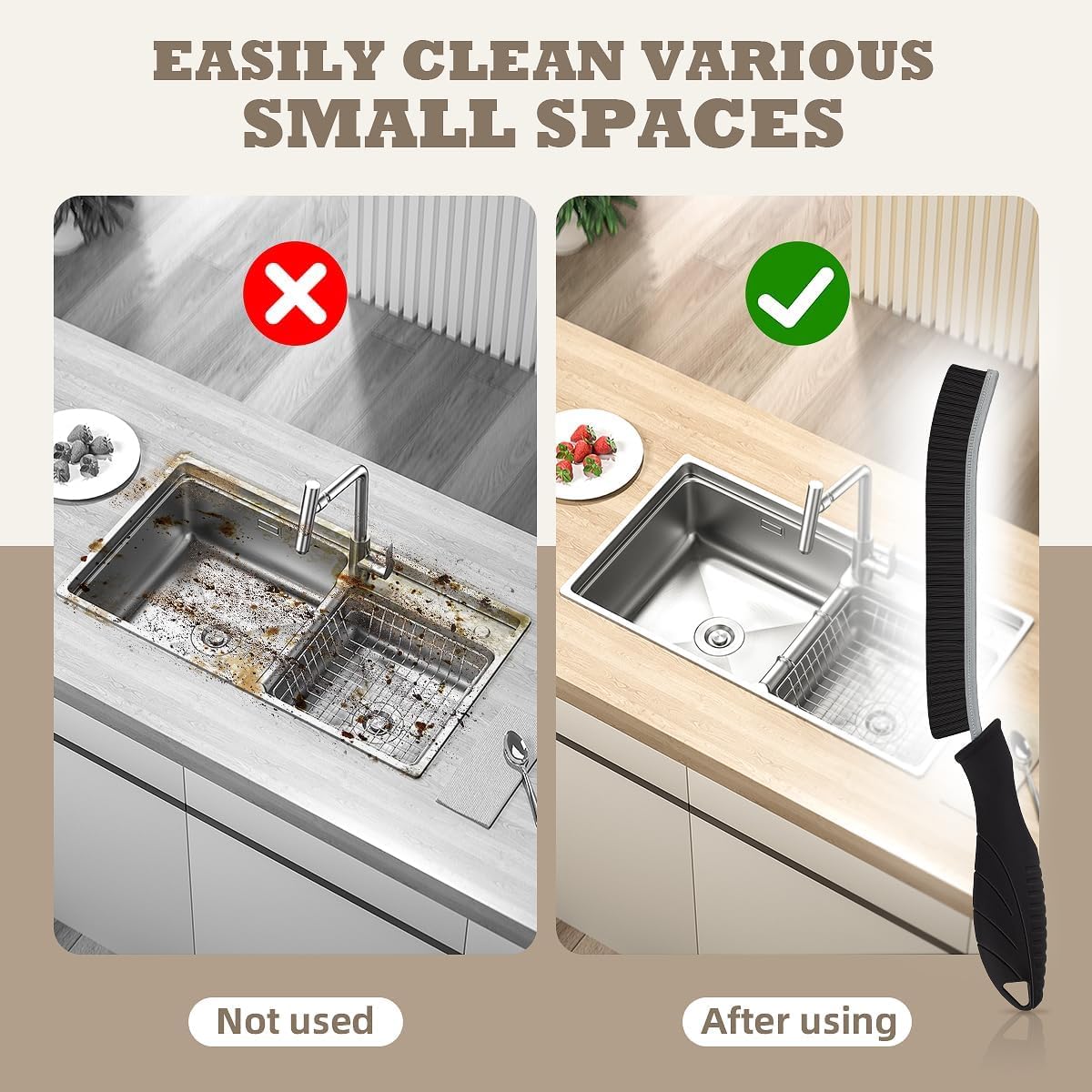 Set Spazzole Pulizia Doccia Youding | 10 Pezzi | Per Ugelli E Fori Stretti | Nylon Resistente - Foto 9