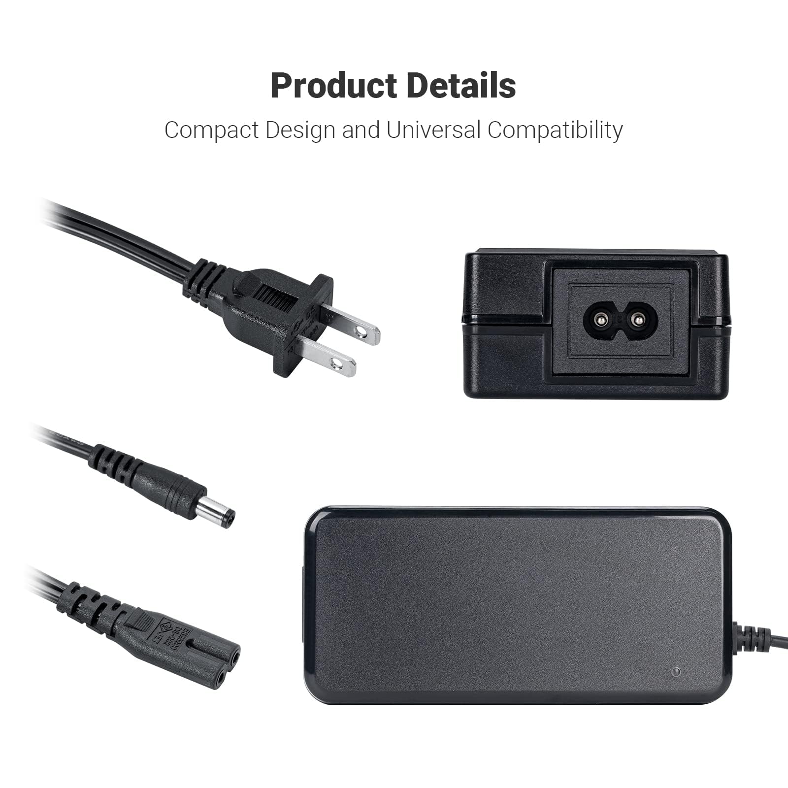 Fosi Audio BT30D Pro Mini Amplificateur Bluetooth Hi-FI avec TPA3255 and 48V 5A Alimentation Adaptateur Bundle