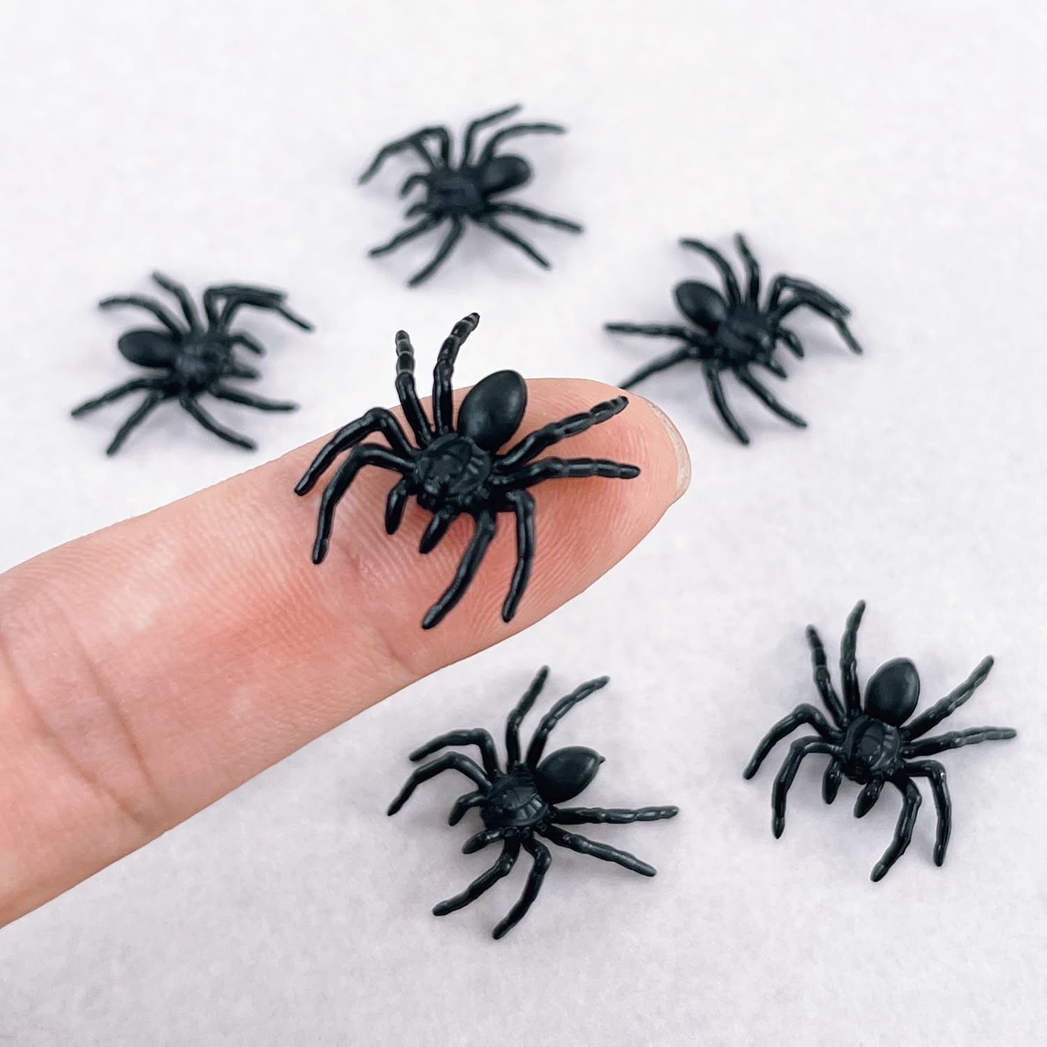 Miniature Halloween Gingerbread House - Clay Dollhouse Accessory With Spider Web Decor