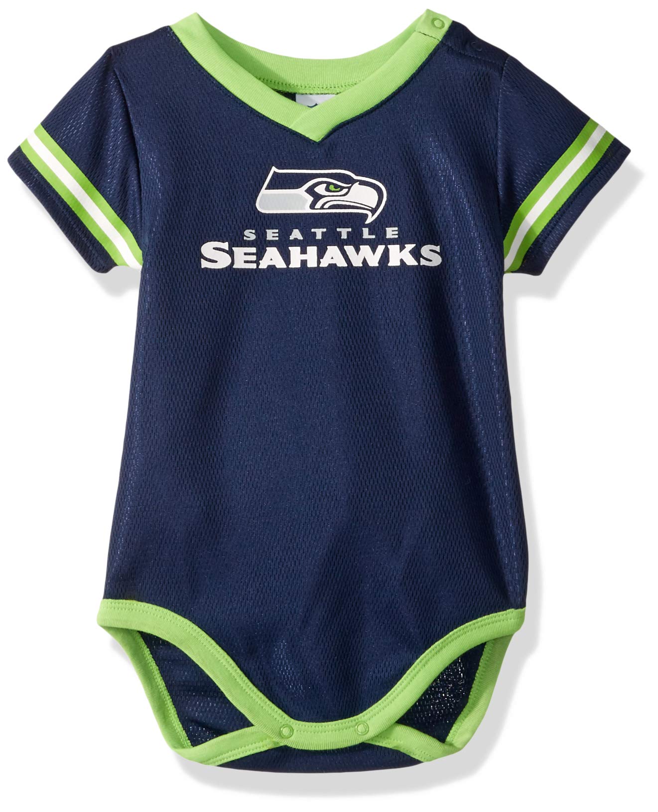 GerberUnisex Baby Standard NFL Jersey Onesie Bodysuit, Team Color, 18 Months
