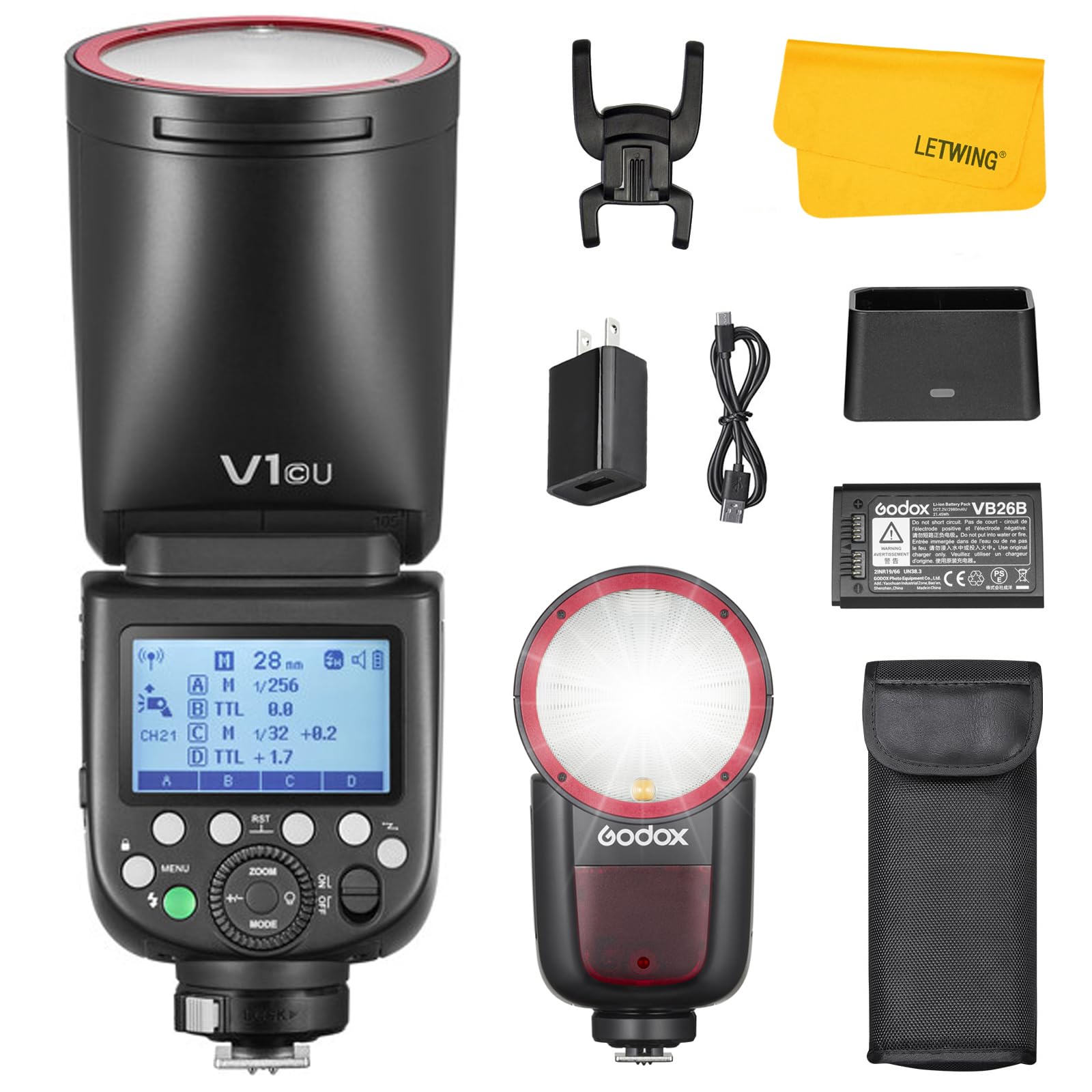 V1 cフラッシュユニット canon Amazon.com : Godox V1 V1-C Flash for Canon, 2.4G TTL Round Head