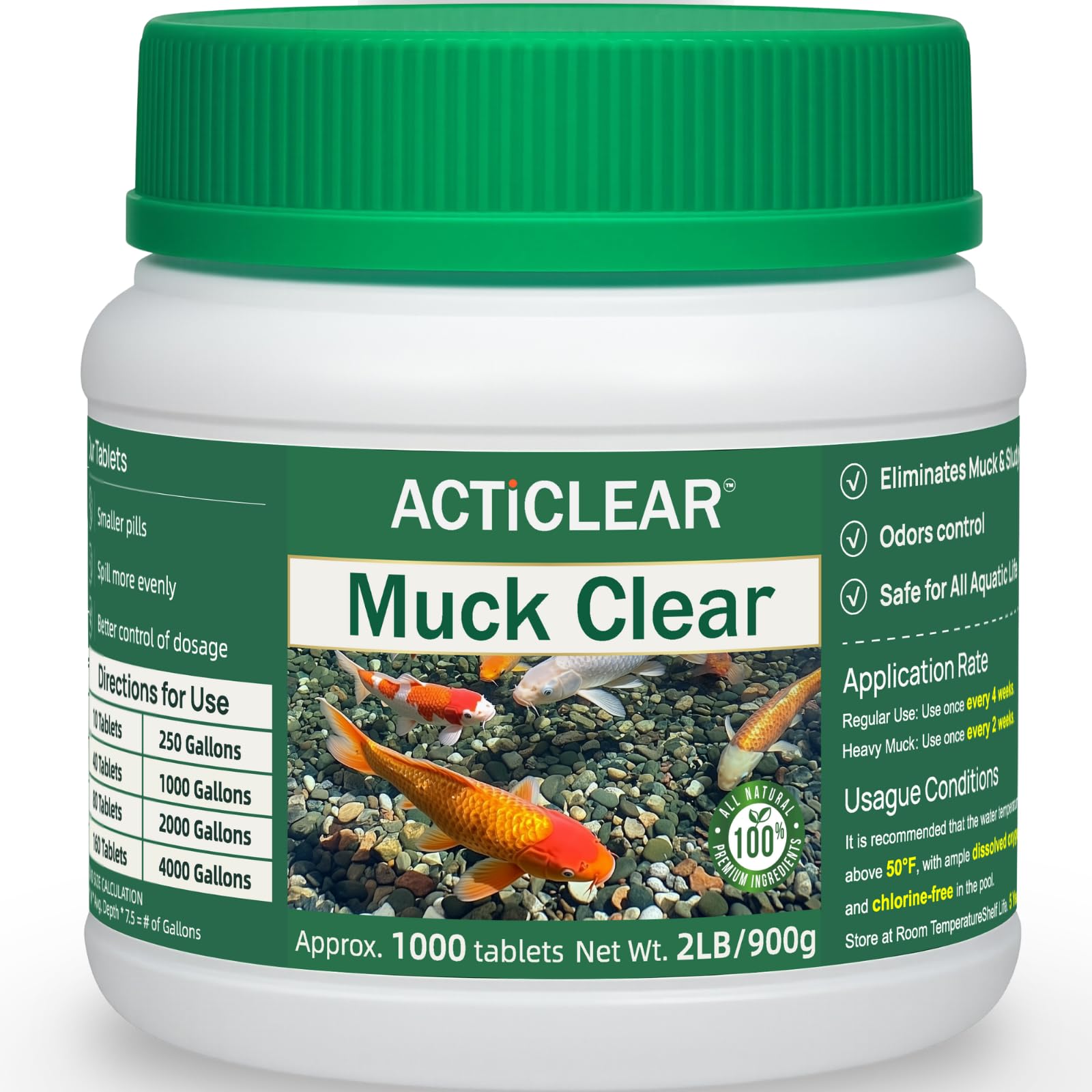 Fish Tank muck Clear Parent 0,9 kg