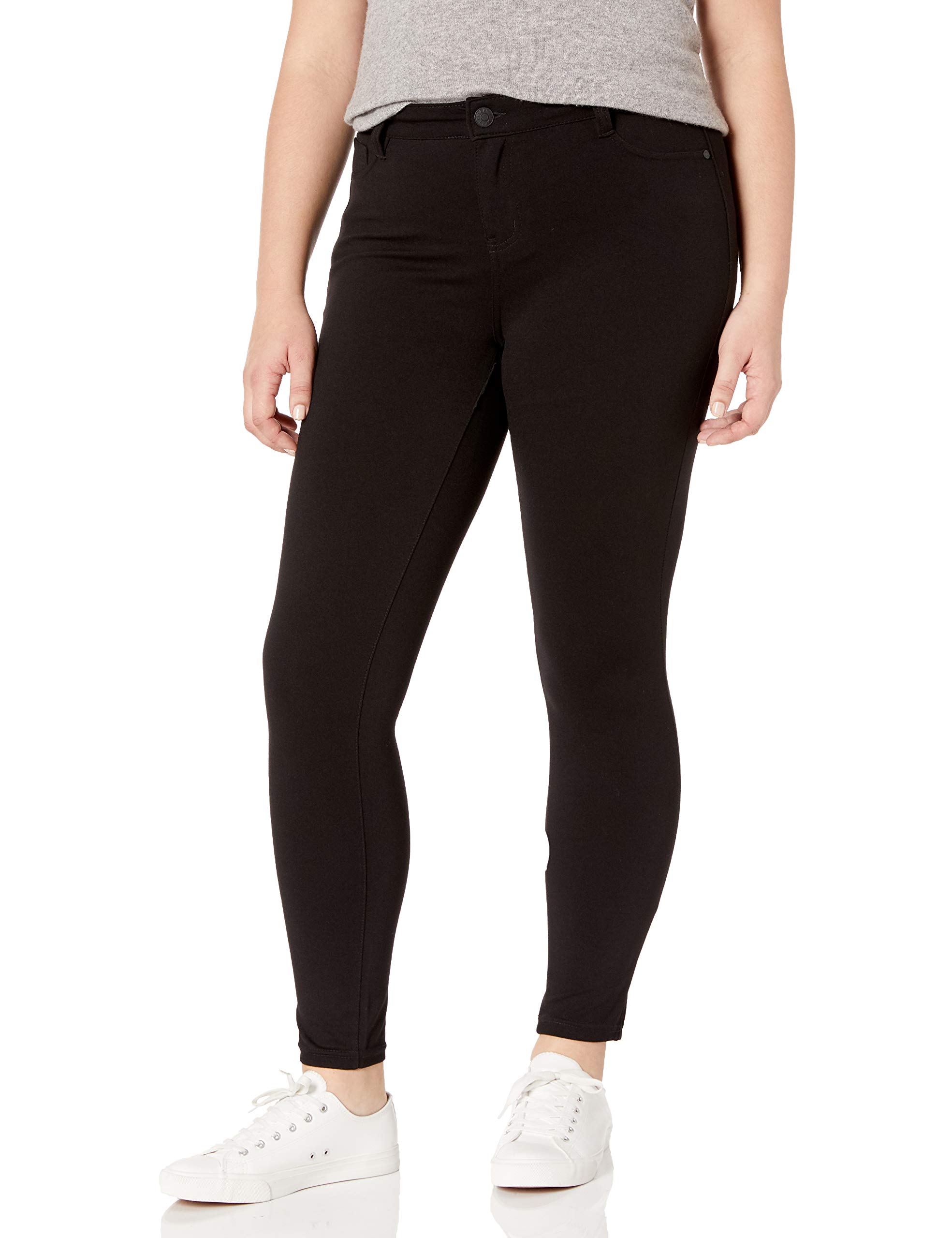 Celebrity Pink Women's Plus Size Power Ponte Super Skinny