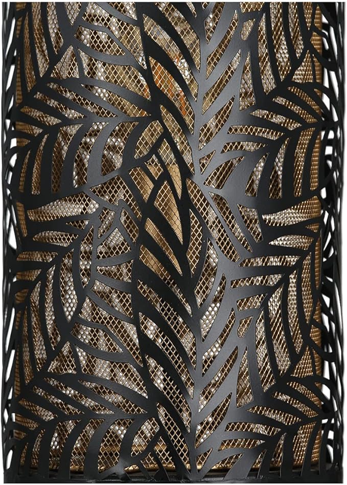 Casablanca Casablanca - Vloerlamp Nature - zwart/goudkleurig - H.43,5cm - D.16 cm - E27 fitting max. 40 Watt photo 2