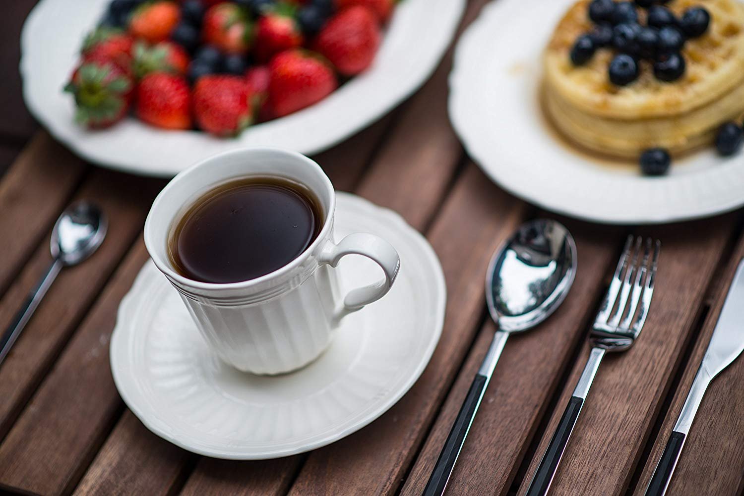 Red Vanilla Tuscan Villa Salad Plates 8.5