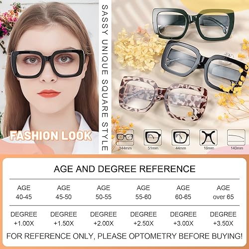 Miniatura 5 de MARE AZZURO Gafas de lectura de moda para mujeres y hombres, lectores de diseñador 1.0 1.25 1.5 1.75 2.0 2.25 2.5 2.75 3.0 3.5 4.0 5.0 6.0