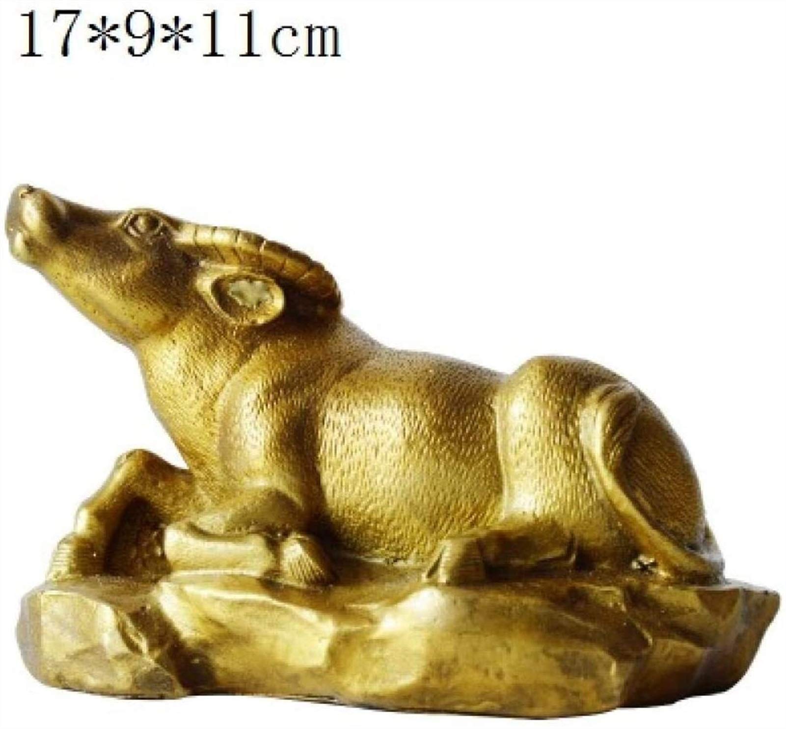 Rzeźba Figurka na blat Figurka Statua zwierząt Ozdoby Rzeźby Rzeźba artystyczna wołu Zodiak Statua bydła Figurka zwierzątko Sztuka i rzemiosło z mosiądzu Dekoracja Feng Shui