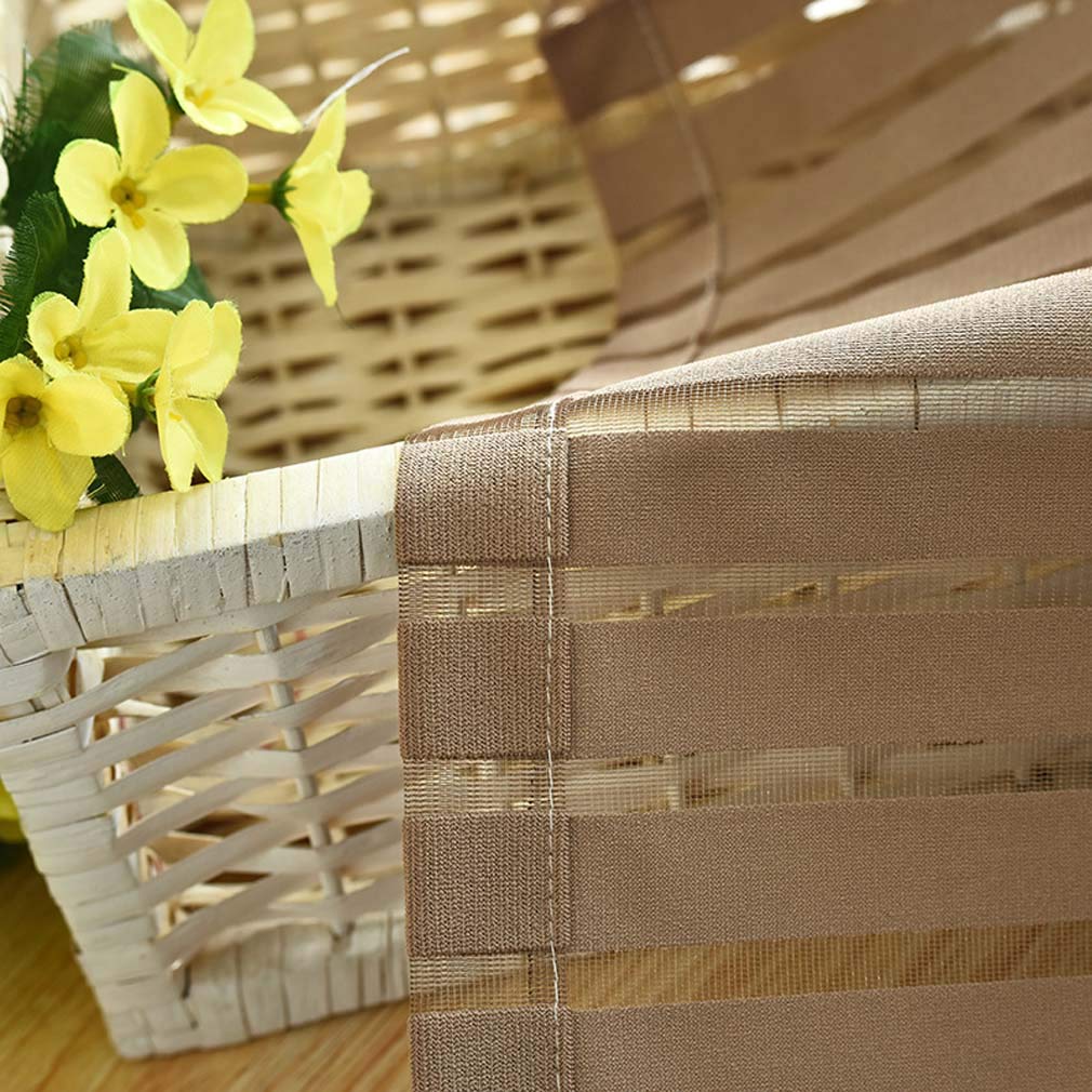 Tende Trasparenti Colorate con Passanti, Tendaggi per Camera da Letto Tende in Voile con Occhielli - Tende Soggiorno Moderne Eleganti, 2 Pannelli