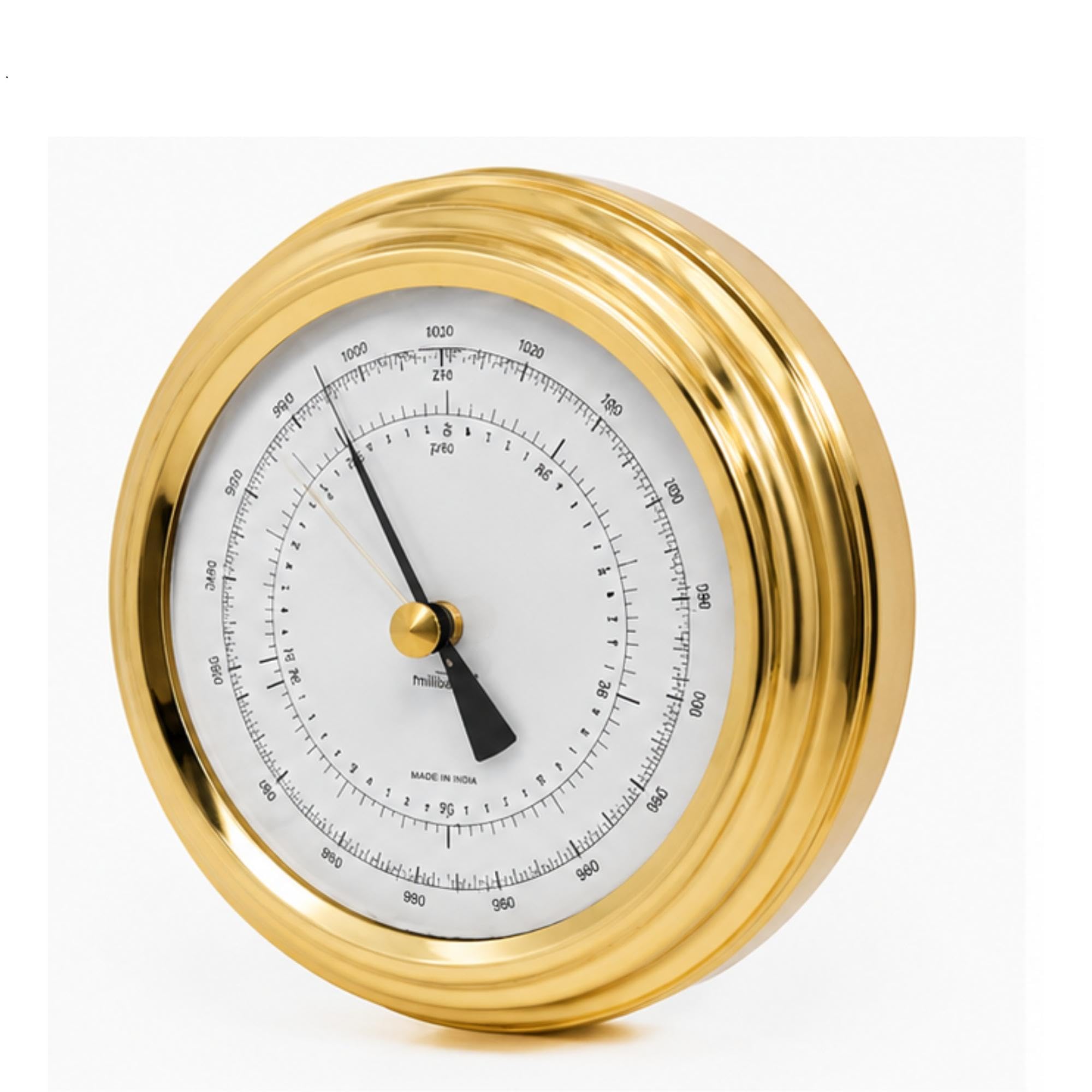 AvainLabs® Aneroid Barometer Wall Pattern Dia 10 cm | Air Pressure