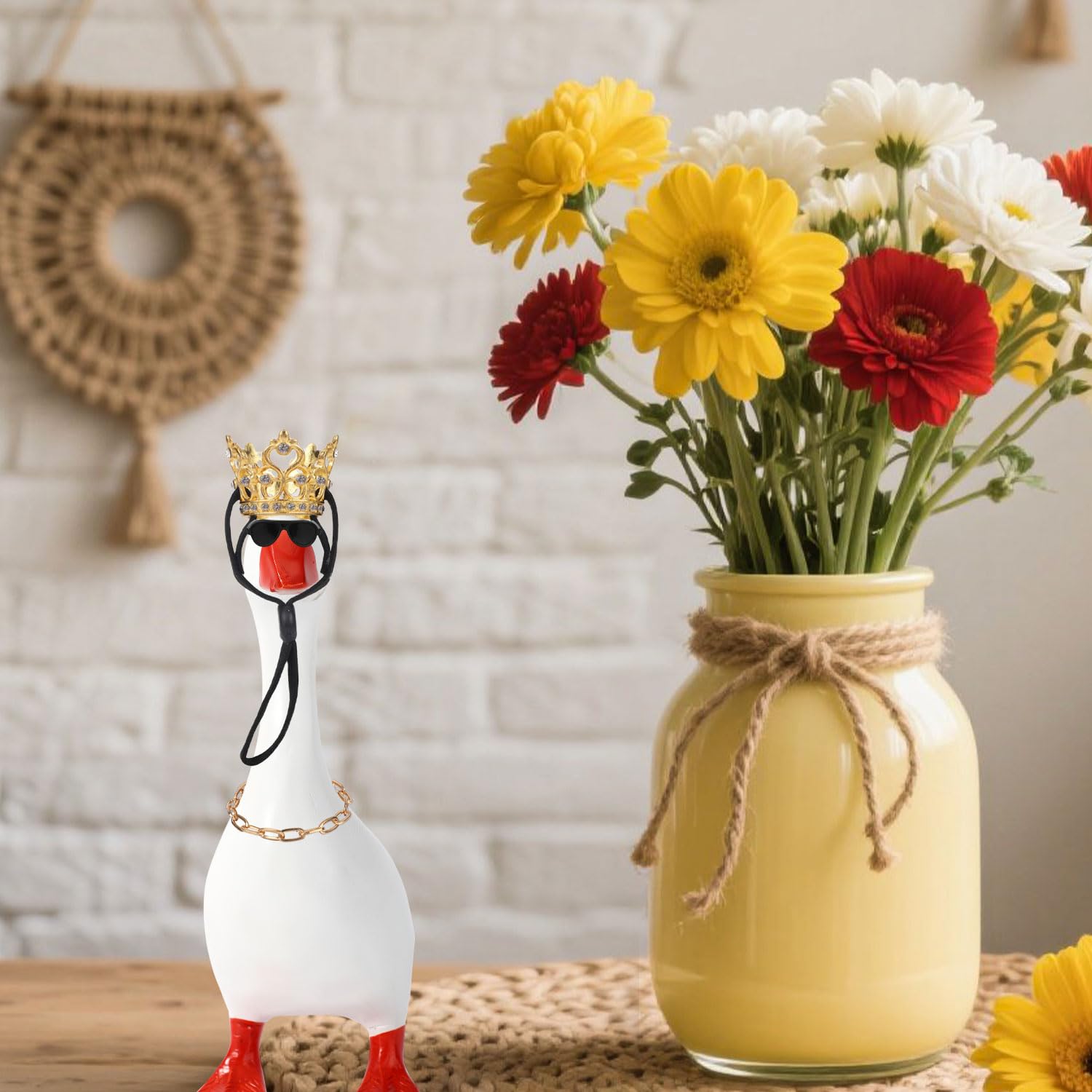 Sinbana 3pcs 7in/17.8cm Desk Goose Accessories Set - Image 3
