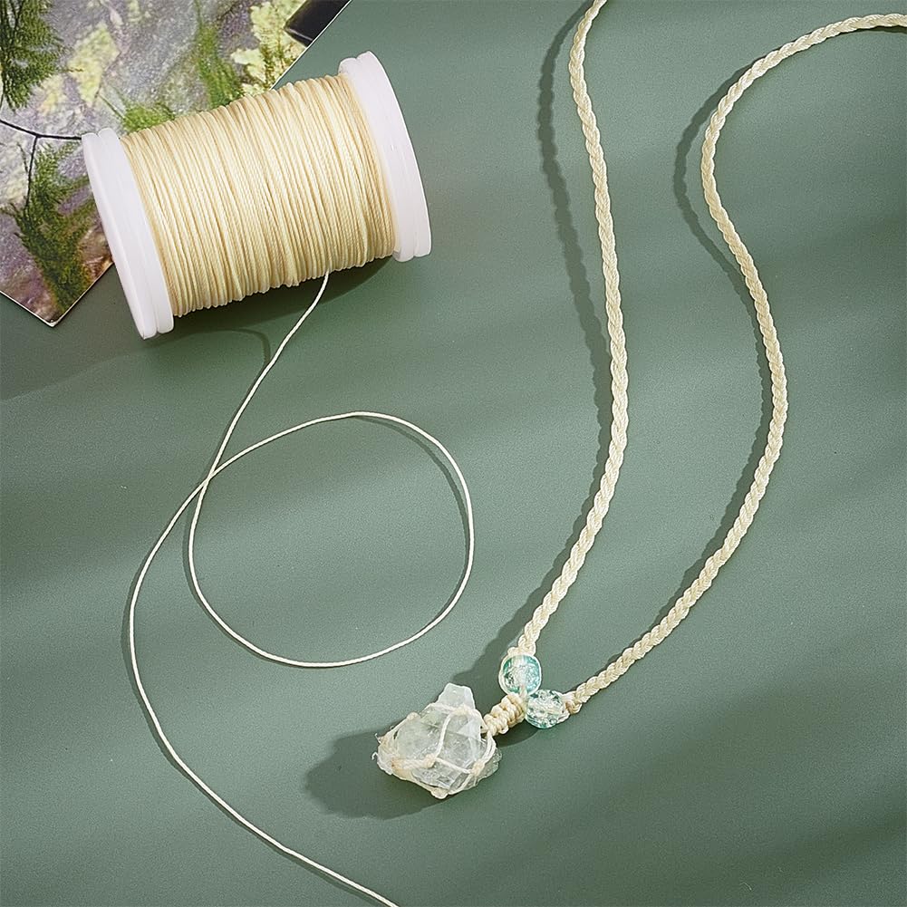 PH PandaHall 0.5mm Waxed Cord - Image 3
