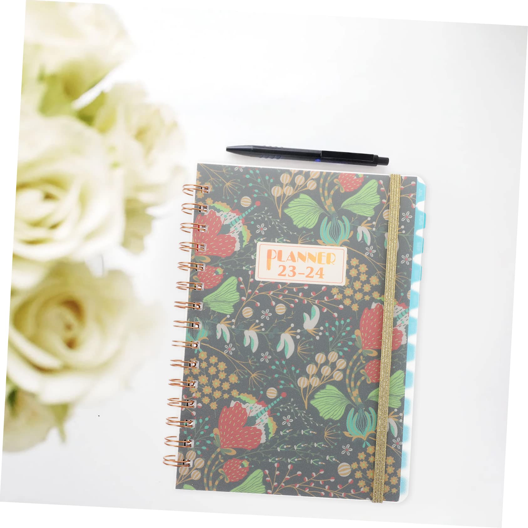 5 Pz Libro Agenda 2023 taccuini di uso quotidiano taccuino dell'ufficio blocchi di appunti personal planner agenda accademica taccuino per ufficio quaderni portatili Carta Colorful DIYEAH
