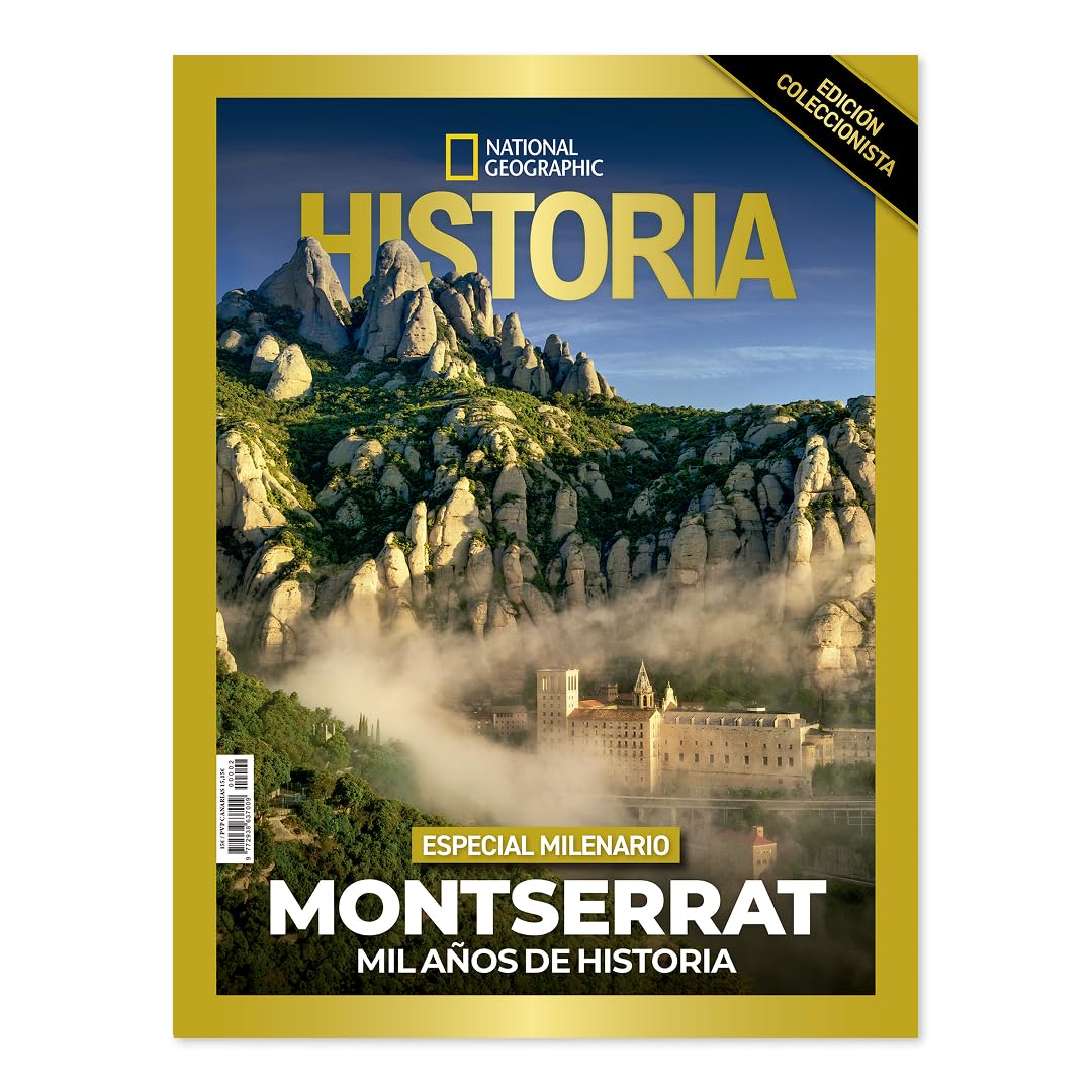 Revista Pack Edición Coleccionista de National Geographic. Contiene 2 revistas: Montserrat. Especial Milenario. Gaudí.
