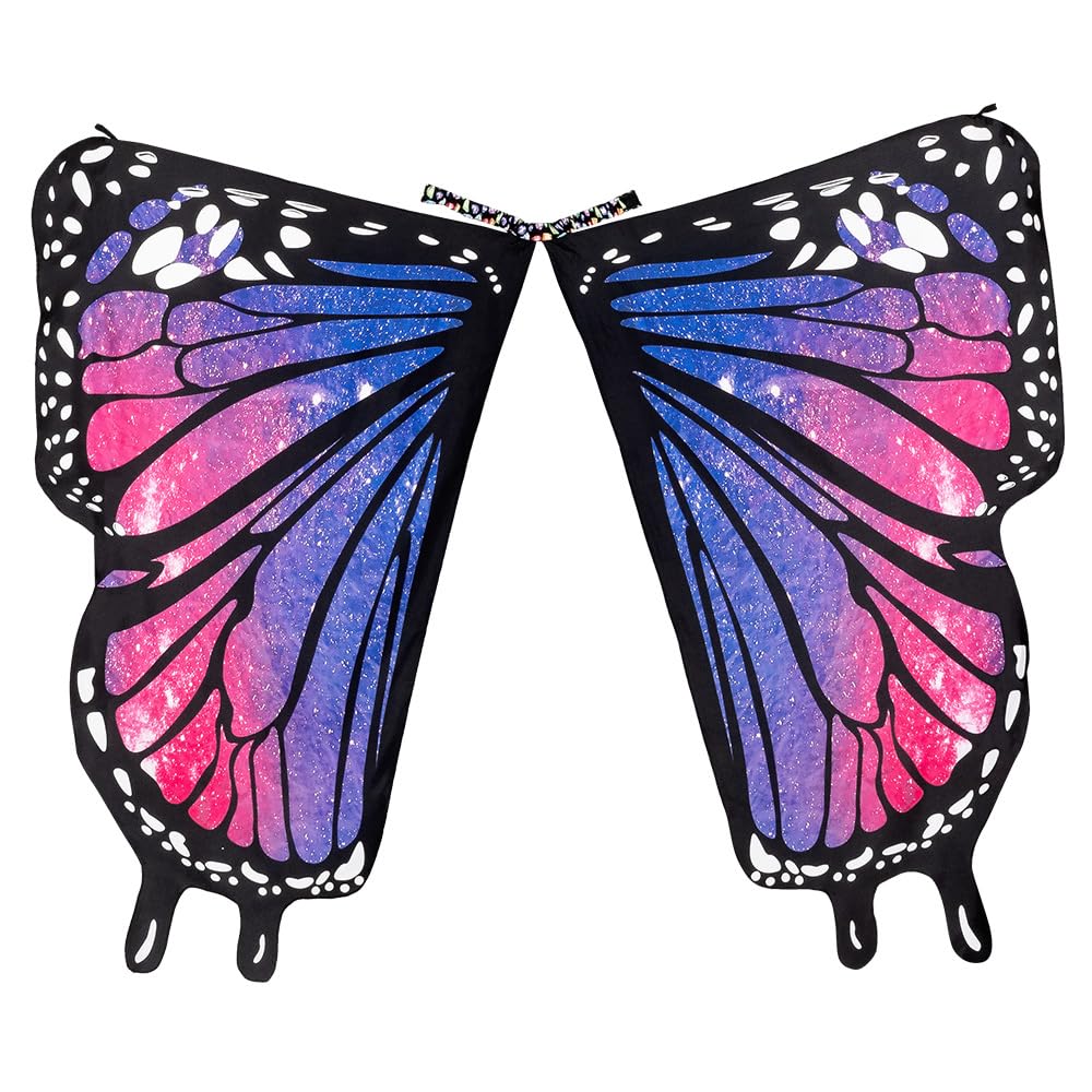 Boland 52893 Flügel Schmetterling Mariposa Wings Butterfly, Multicoloured, 140 x 165 cm